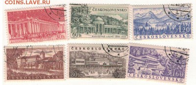 МАРКИ ЧЕХОСЛОВАКИИ (6ШТ) ДО 30.10.14 В 22.00МСК (А14) - 2-чсср