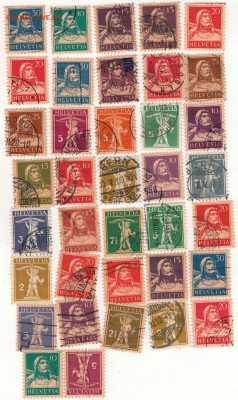 МАРКИ ШВЕЙЦАРИИ (37ШТ) ДО 30.10.14 В 22.00МСК (А14) - 2-швейц