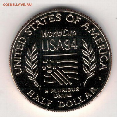 2 ДОЛЛАРА 1994 ФУТБОЛ ДО 30.10 В 22.00МСК (А196) - 4-сша1