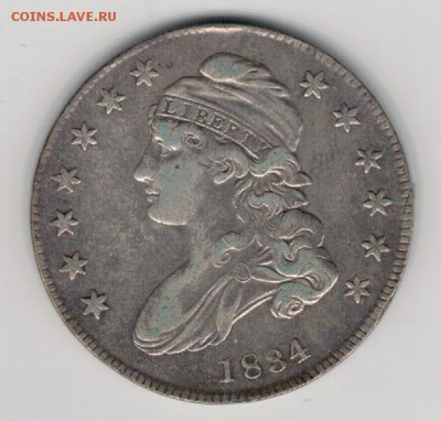 2 ДОЛЛАРА 1834 ДО 30.10.14 В 22.00МСК (А192) - 5-сша50ц1834