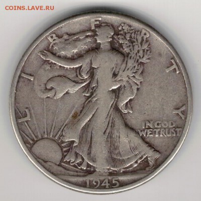 2 ДОЛЛАРА 1945 ДО 30.10.14 В 22.00МСК (А44) - 5-сша50ц1945