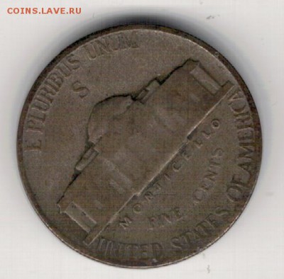 Ag США 5 ЦЕНТОВ 1944S ДО 30.10.14 В 22.00МСК (А191) - 5-сша5ц44С1