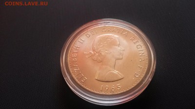 Крона Великобритании Черчиль в блеске, в капсуле - 20141025_140649