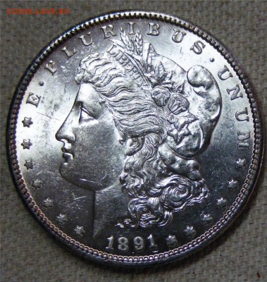 монеты США (вроде как небольшой каталог всех монет США) - 1891S.JPG