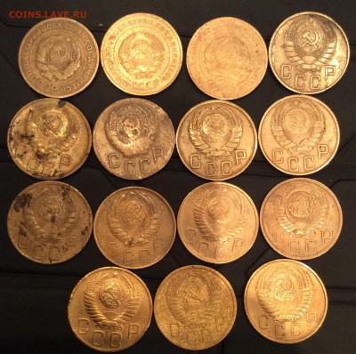 5 копеек ранние советы 1929-1957 г. 15 штук до 29.10.2014 - image