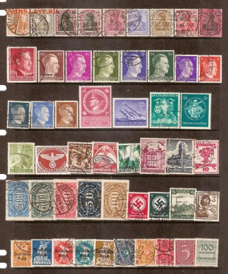 Германия и Оккупация, 100 разных марок до 1945 (28.10) - сканирование0005