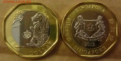 ДК Иностранные,Биметалл,Спорт,Канада,Корабли,Война 25 р - Сингапур 1 доллар