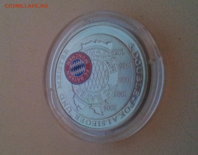 HV-10-023 Жетон Футбольный Клуб Бавария - 20141026_163344