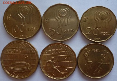 ДК Иностранные,Биметалл,Спорт,Канада,Корабли,Война 25 р - Аргентина набор футбол 1978.JPG