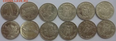 ДК Иностранные,Биметалл,Спорт,Канада,Корабли,Война 25 р - Румыния 10 лей  Олимпиада Атланта.JPG
