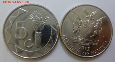 ДК Иностранные,Биметалл,Спорт,Канада,Корабли,Война 25 р - Намибия 5 центов.JPG