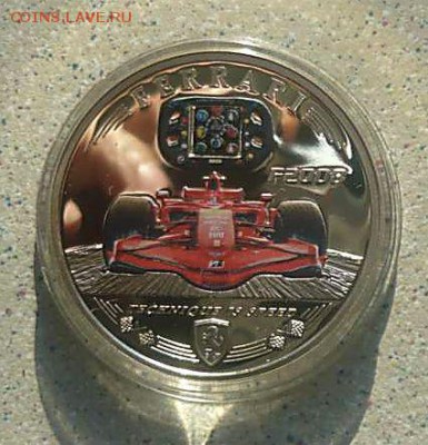 Феррари F2008, вставка из карбона, 2008 год, в футляре - P1180806_thumb