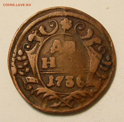 2 копейки 1814г., Денга 1736г. - 0105