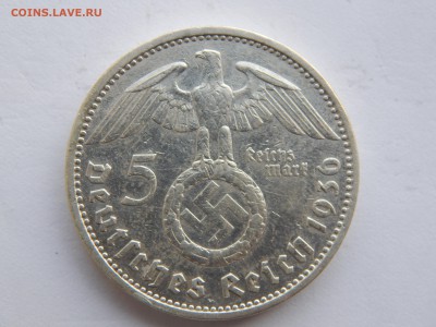 5 марок. Рейх.Двор А.1936г.до 30.10.14.до22.00. - DSCN1302[1].JPG