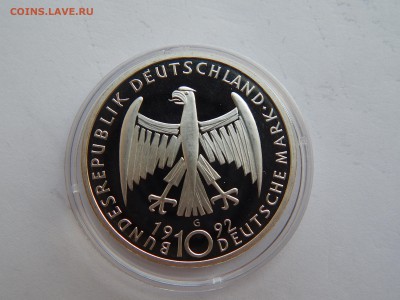 10 Mark. Kollwitz.Ag.625.1992г.до 30.10.14.до22.00. - DSCN1310[1].JPG