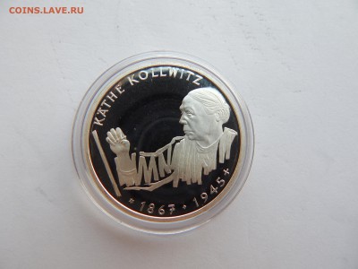 10 Mark. Kollwitz.Ag.625.1992г.до 30.10.14.до22.00. - DSCN1309[1].JPG