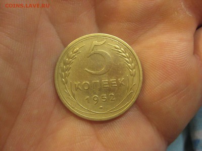 5 копеек 1952 ---------------- 2.11.14, в 22.10 - IMG_0161.JPG