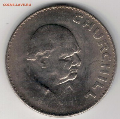 Великобритания крона 1965 Черчилль 03.11 в 22.00мск (9999) - 4-вел65а