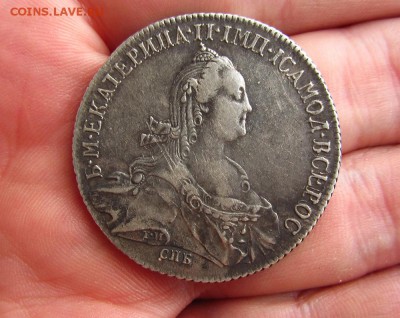 1 рубль 1774 года СПБ - 5