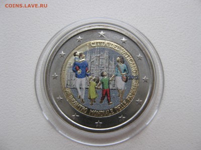 HV-10-102 2 Евро Ватикан 2012 Встреча семей ЦВЕТ - IMG_9486.JPG