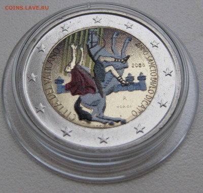 HV-10-104 2 Евро Ватикан 2008 Год Апостола Павла ЦВЕТ - IMG_9493.JPG