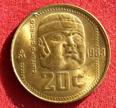С 1 РУБЛЯ МЕКСИКА 20с 1983г.КУЛЬТУРА ОЛЬМЕКОВ до 3.11.14г. - IMG_2130.JPG