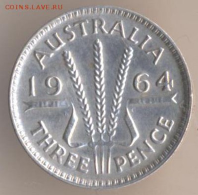 Австралия 3 пенса 1912,1926,1953 г.г. - 65