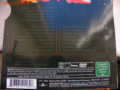 Фирменный DVD Therion Live Gothic - P1090503.JPG