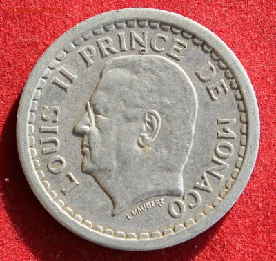 С рубля МОНАКО 2 франка 1943г. ЛУИ -II  до 4.11.14г.в 22-00 - IMG_2156.JPG