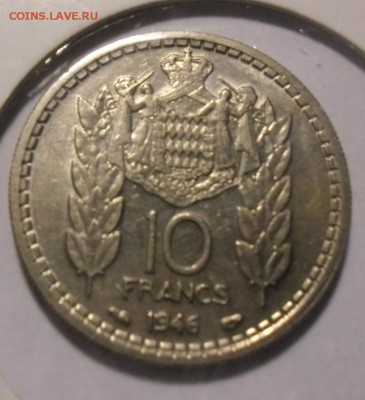Марокко 100ф и Монако 10ф на оценку - monako 10f-2