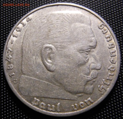 2 рейхсмарки 1939 "Е" редкая до 01.11.2014 г. в 23.00 мск - DSCN7337