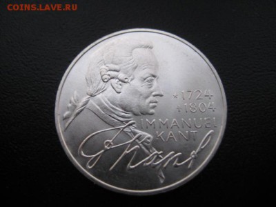 1974 ФРГ, 5 М, Кант, серебро, до 05.11 в 22-10 мск - IMG_2843.JPG