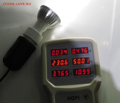 Испытания бытовых светодиодных ламп - power-led.JPG
