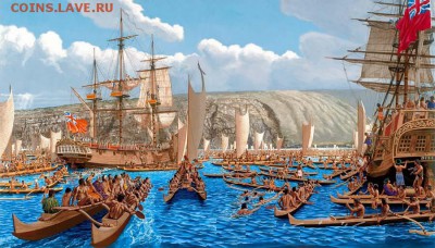 Монеты с Корабликами - история гавайских островов