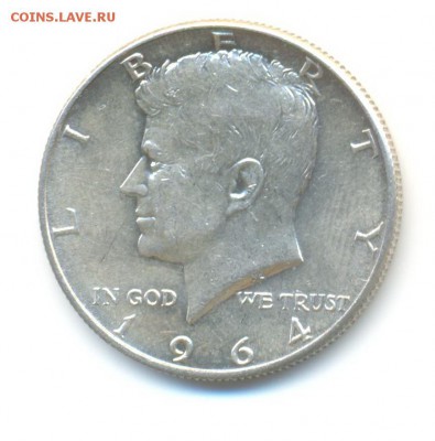 2 доллара 1964D. XF . до 4.11 22:00 - 4