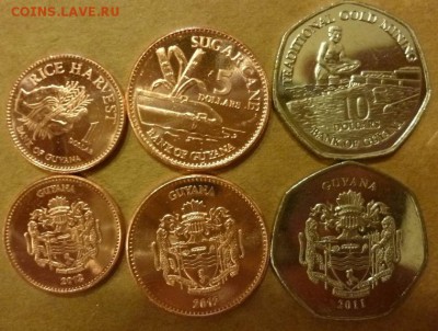 ДК Иностранные,Биметалл,Спорт,Канада,Корабли,Война 25 р - Гайана.JPG