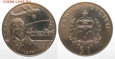 Самоа 1 тала 1977 самолет Фикс - Самоа 1 тала 1977