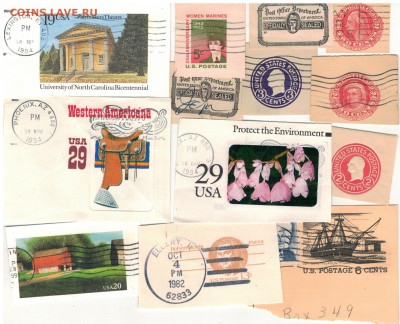 МАРКИ США СО ШТЕМПЕЛЯМИ И ДР. ДО 06.11.14 В 22.00МСК (А14) - 2-сша