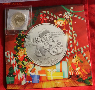 К НОВОМУ ГОДУ КАНАДА $20 2013г. ПРУФ САНТА КЛАУС до 6.11.14г - IMG_2278.JPG