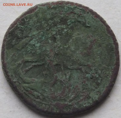 Полушка 1757 года не чищенная - DSCF7974