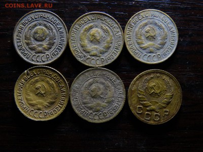 Копейки 1926,27,28,31,33,36 нечищены - DSC01493.JPG