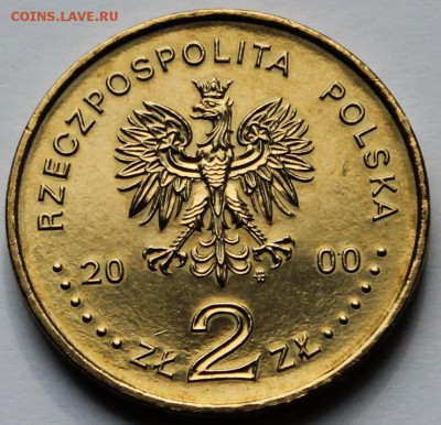 Польша 2 злотых 2000.  До 06.11.2014. - 4