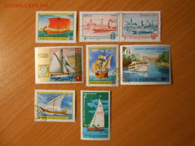 Марки КОРАБЛИ и ПАРУСНИКИ, 50 штук, до 02.11.2014 - DSCN4811.JPG
