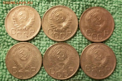 3 коп. 15шт. и 2 пятака с 1930 по 1957 год. - 100_3280.JPG