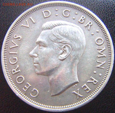 Отличная британская серебряная крона 1937; до 01.11_22.06мск - 8885