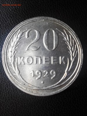 20 копеек 1929 года аверсом от 3 копеек - IMG_20141030_133500