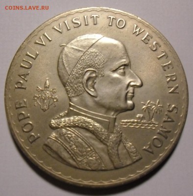 Самоа 1 тала 1970(Папа) и Сомали 5 шилл Фао - samoa-1