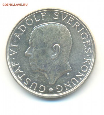 Ag. швеция 10 крон 1972. 90 лет Г.А. до 4.11 22:00 - 2
