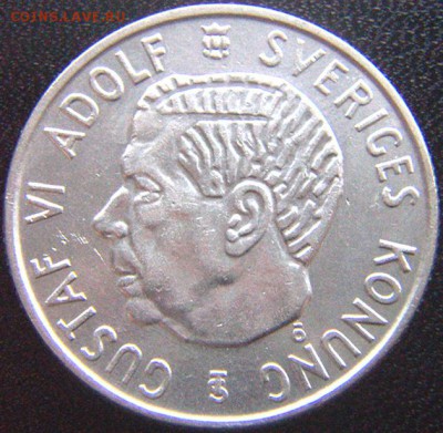 Отличный шведский двухкроновик 1956. Серебро; до 02.11_22.40 - 8897