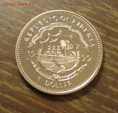 ЛИБЕРИЯ - доллар КОРАБЛЬ, КОЛУМБ до 7.11, 22.00 - Либерия Колумб - 2